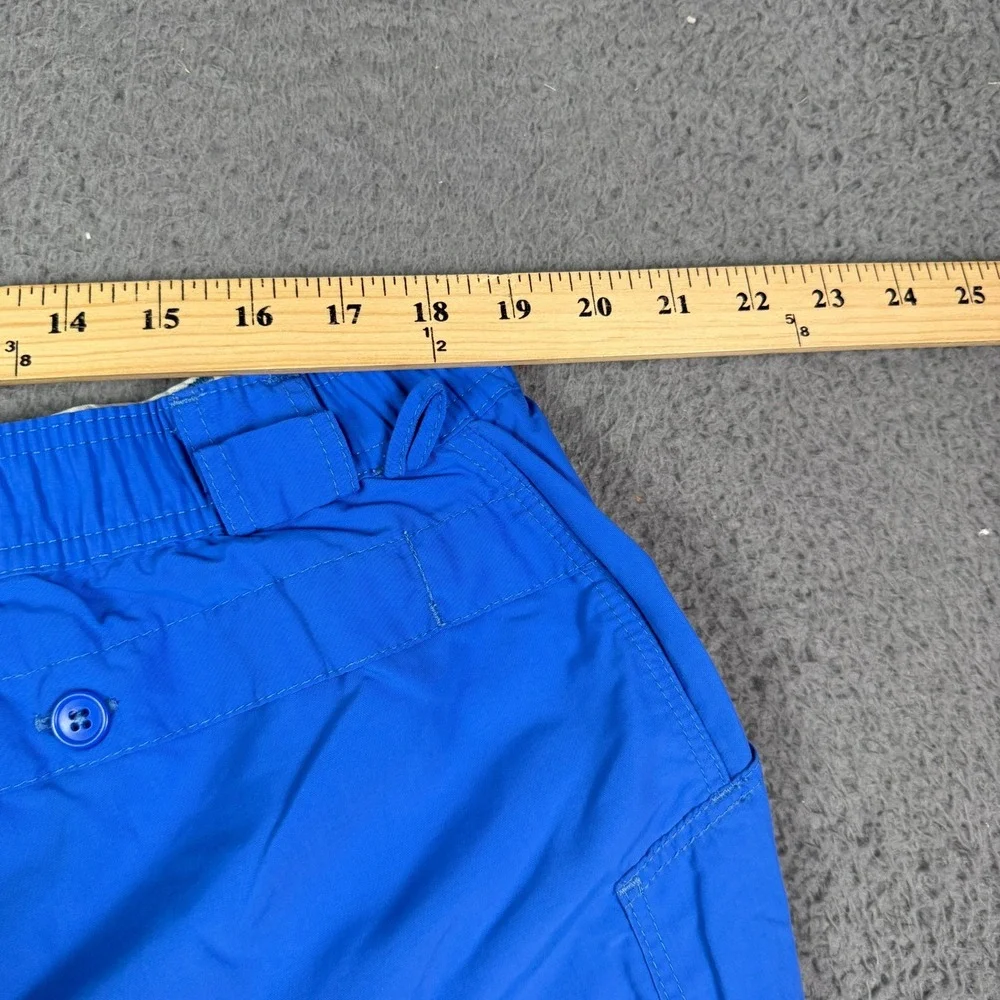 Aftco Bluewater Shorts Mens 44 Blue Cargo Pockets 5.5